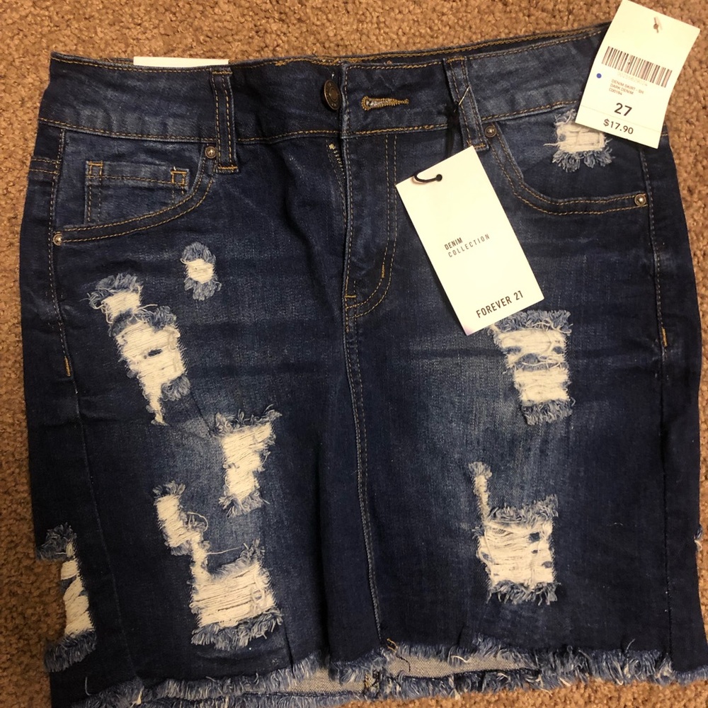 Forever 21 Denim Skirt New with Tags